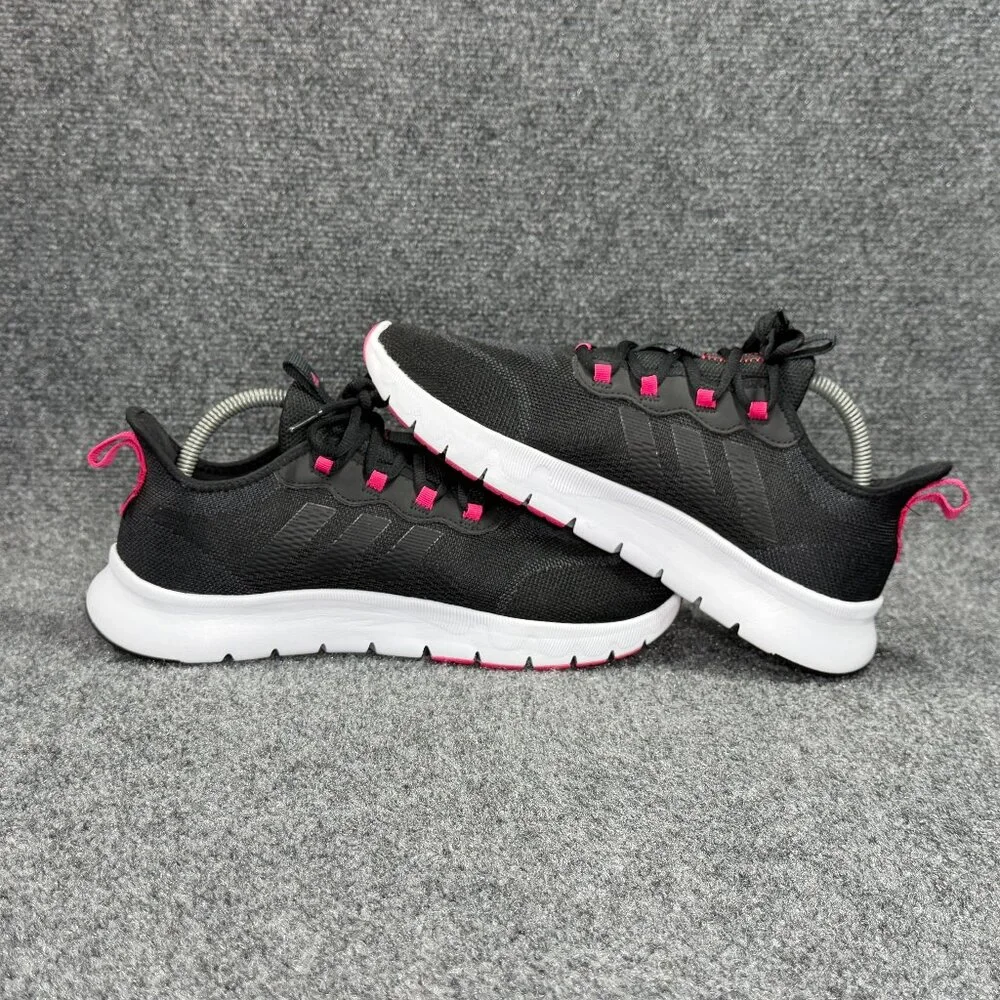 Adidas Nario Move Running Shoes Women's 9.5 Black‎ Athletic Run Training Sneakes